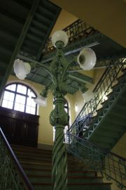 Nahaufnahme des Kandelabers