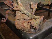 Reste von der Originalen Gitterbekrönung