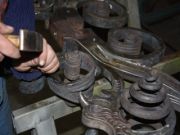 Während der Fertigung eines Wandarmes