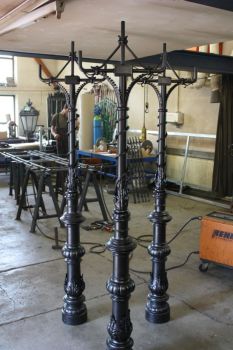 Fertige Kandelaber in unserer Werkstatt